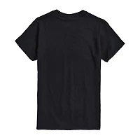 Mens Crew Neck Short Sleeve Regular Fit Big and Tall Graphic T-Shirt