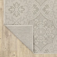 Covington Home Pamplona Floral Trellis Indoor Outdoor Rectangular Area Rug