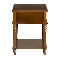 Linon Percy Living Room Collection 1-Drawer End Table