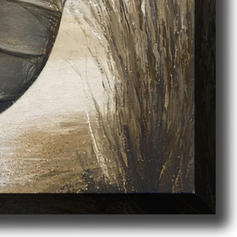 Streamline Art Quiet Canoes Canvas Art