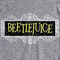 Mens Crew Neck Short Sleeve Regular Fit Beetlejuice Big and Tall Graphic T-Shirt