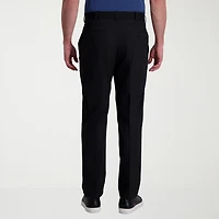 Haggar Cool Right Performance Flex Mens Classic Fit Flat Front Pant