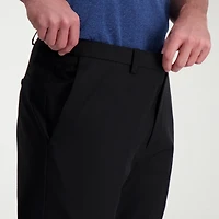 Haggar Cool Right Performance Flex Mens Classic Fit Flat Front Pant