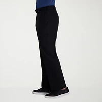 Haggar Cool Right Performance Flex Mens Classic Fit Flat Front Pant