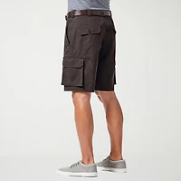 Haggar Stretch Comfort Cargo Tech Mens 10" Fabric Short