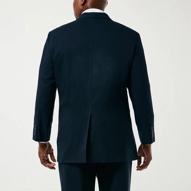 Haggar JMH Premium Stretch Sharkskin Mens Stretch Fabric Classic Fit Big and Tall Suit Jacket