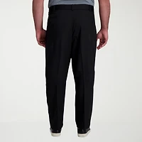 Haggar Cool Right Performance Flex Mens Classic Fit Big and Tall Pleated Pant