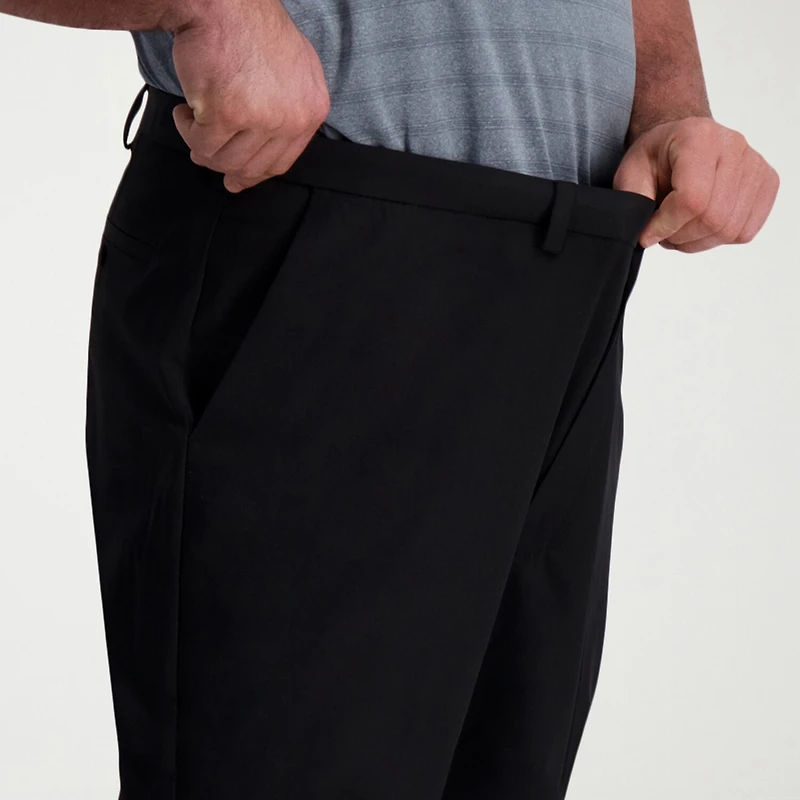 Haggar Cool Right Performance Flex Mens Classic Fit Big and Tall Flat Front Pant