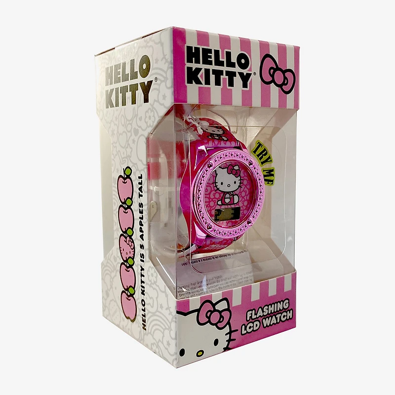 Hello Kitty Girls Digital Multicolor Strap Watch Hk4333jc