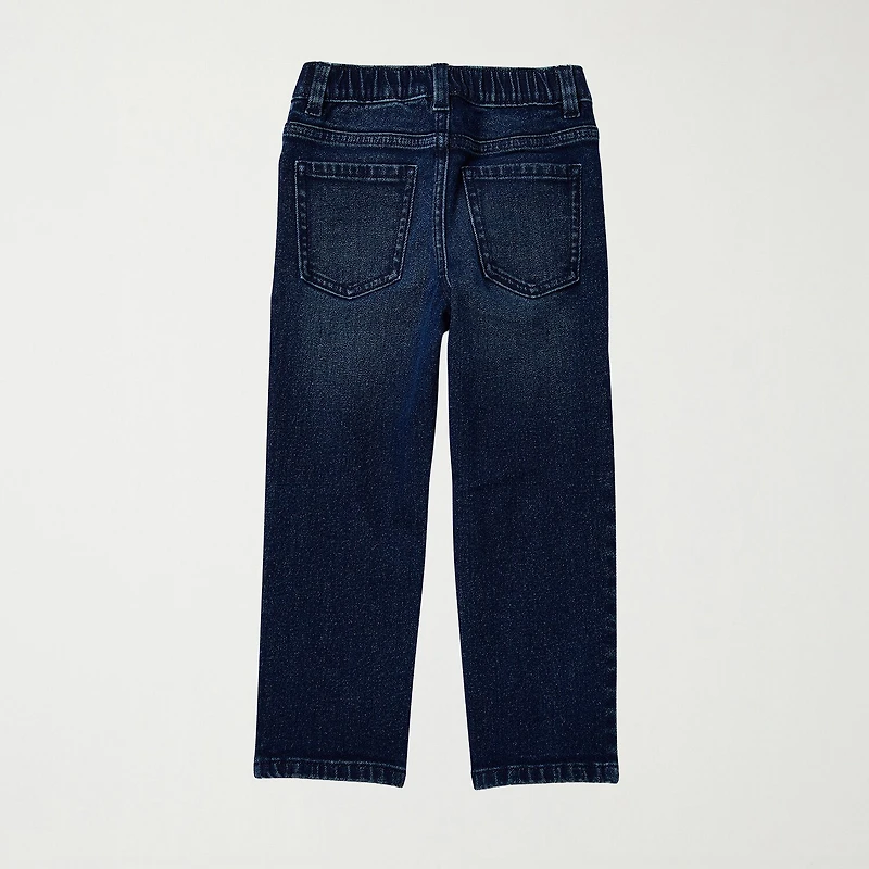 Okie Dokie Toddler & Little Boys Adjustable Waist Straight Leg Jean