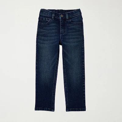 Okie Dokie Toddler & Little Boys Adjustable Waist Straight Leg Jean