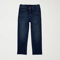 Okie Dokie Toddler & Little Boys Adjustable Waist Straight Leg Jean