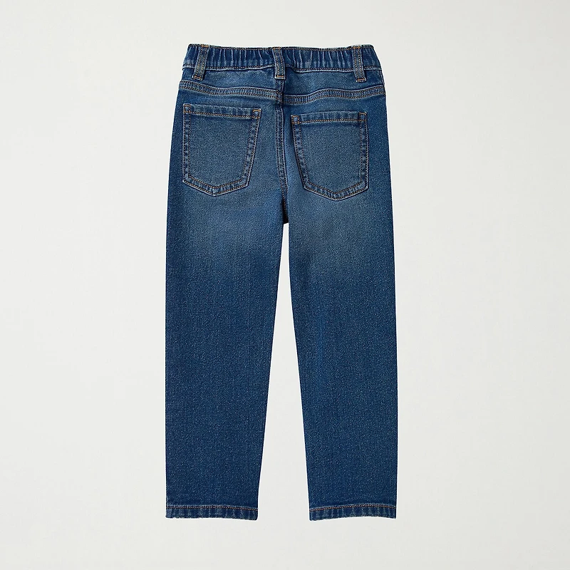Okie Dokie Toddler & Little Boys Adjustable Waist Straight Leg Jean