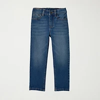 Okie Dokie Toddler & Little Boys Adjustable Waist Straight Leg Jean