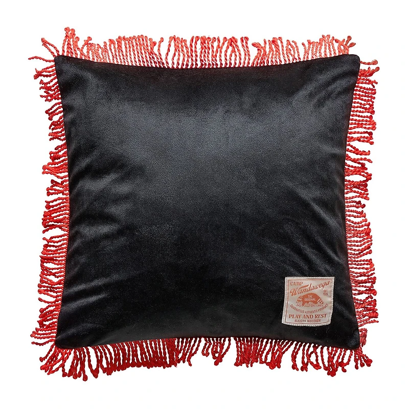 Makers Collective Camp Wandawega Elk Needle-Punched Square Throw Pillow
