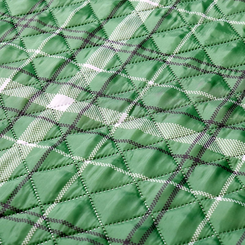 Makers Collective Camp Wandawega Scout Plaid Outdoor Blanket With Tote Throw