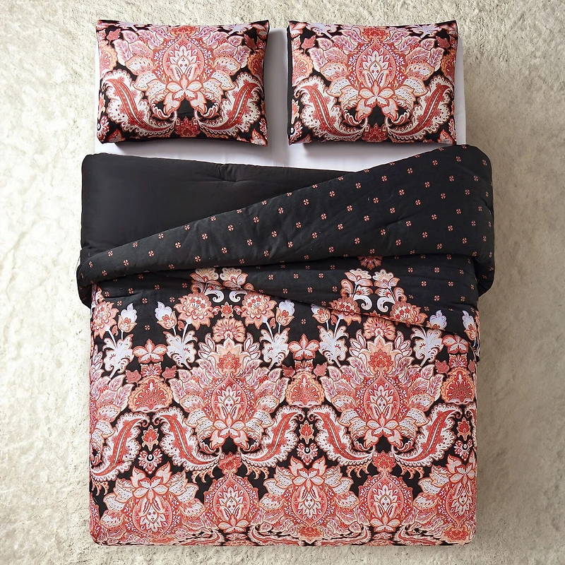 JUNK GYPSY Rhapsody Sateen REVERSIBLE Comforter Set