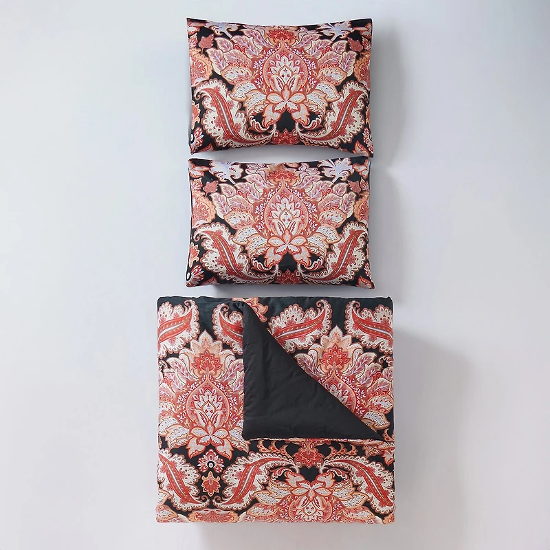 JUNK GYPSY Rhapsody Sateen REVERSIBLE Comforter Set