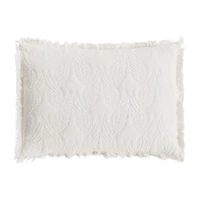 JUNK GYPSY She Talks To Angels Cotton Embroidered Quilt Set
