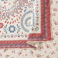 JUNK GYPSY Boho Americana Cotton Reversible Quilt Set