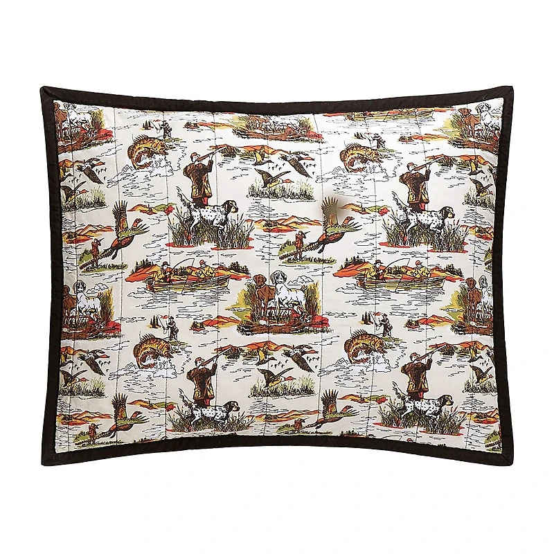 Makers Collective Camp Wandawega Sportsmens Reversible Quilt Set