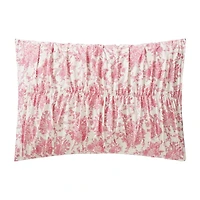 JUNK GYPSY Fancy Toile Ruched Reversible Comforter Set