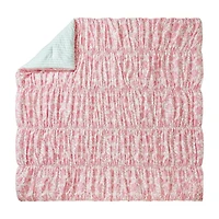 JUNK GYPSY Fancy Toile Ruched Reversible Comforter Set