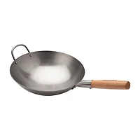 Cuisinart Outdoors Carbon Steel Hammered 12" Round Wok