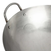 Cuisinart Outdoors Carbon Steel Hammered 14" Round Wok