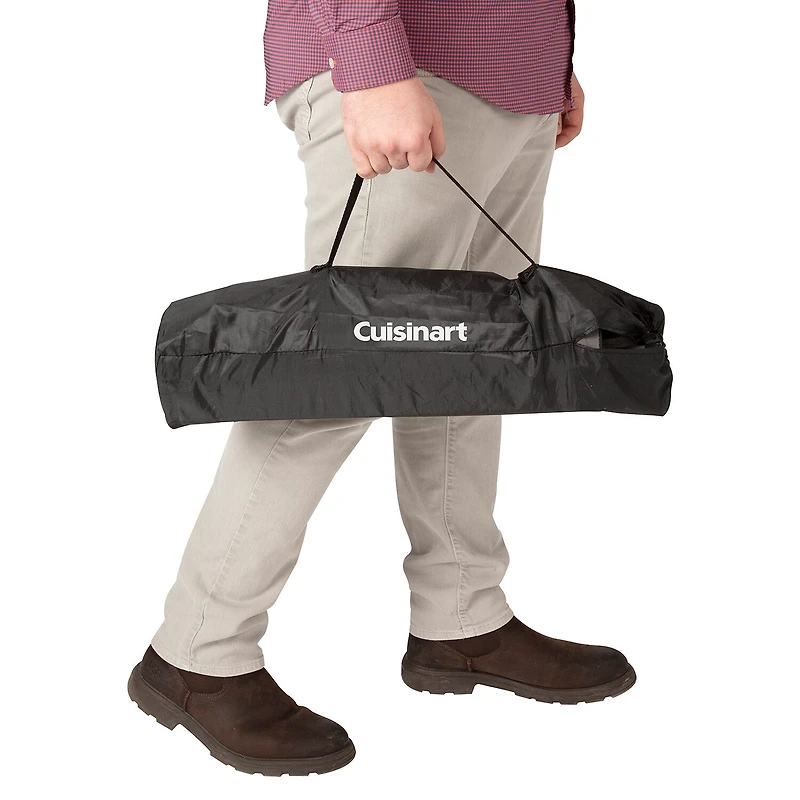 Cuisinart Outdoors Aluminum Folding Table Grill Set