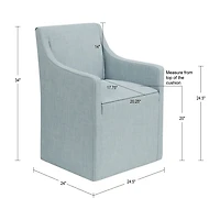 Madison Park Elaine Upholstered Dining Chair