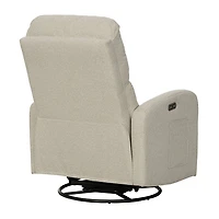 INK+IVY Curved Slope-Arm Recliner