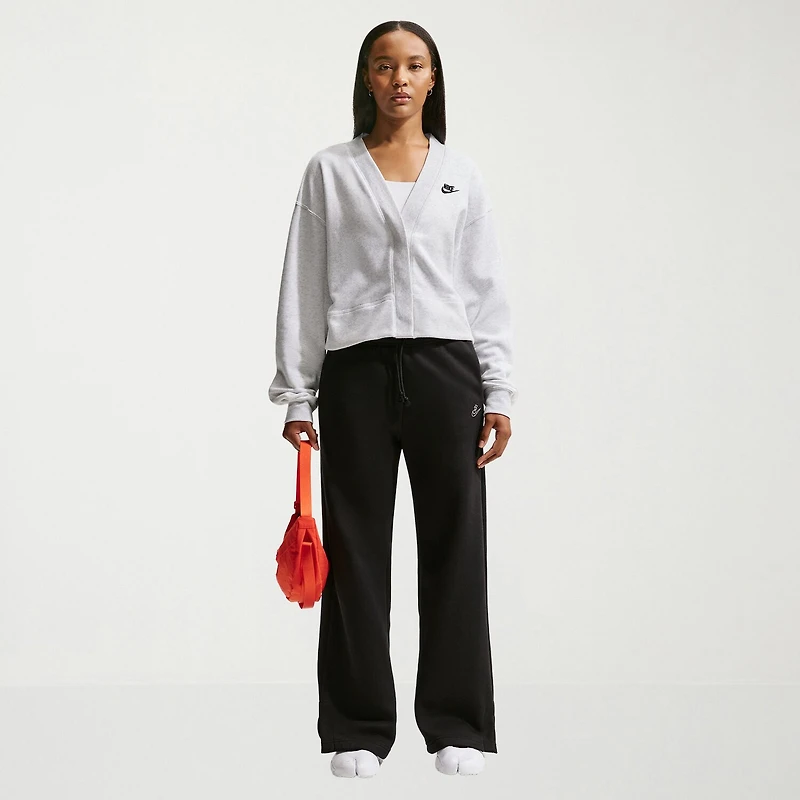 Nike Womens Y Neck Long Sleeve Cardigan