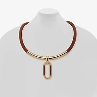 Worthington Womens 17 Inch Pendant Necklace