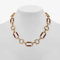 Worthington Womens 17 Inch Collar Necklace