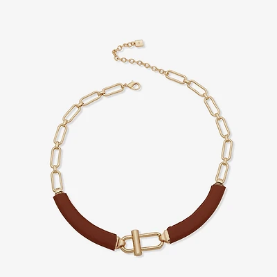 Worthington Womens 17 Inch Collar Necklace