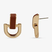 Worthington Womens Drop Earrings