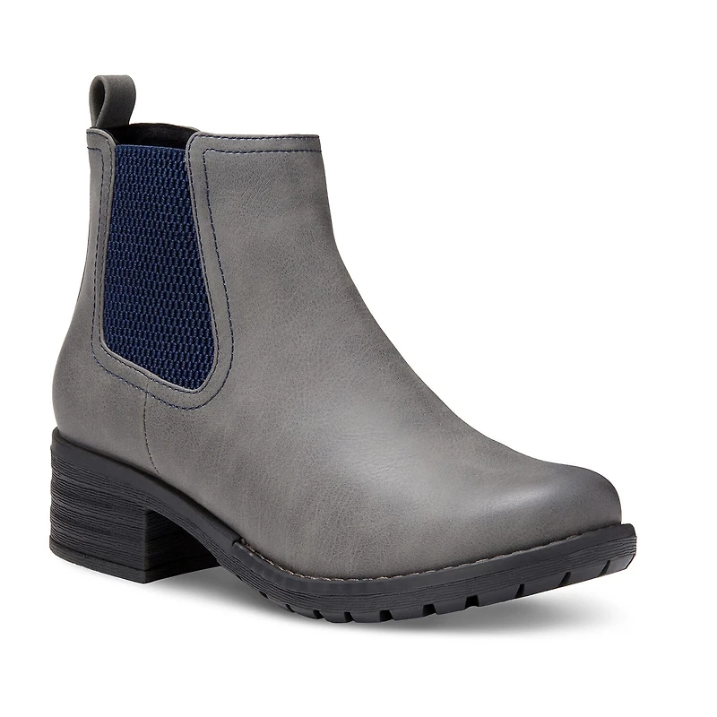 Eastland Womens Jasmine Block Heel Chelsea Boots