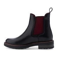 Eastland Womens Willa Block Heel Chelsea Boots