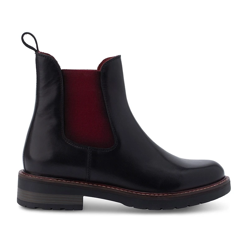 Eastland Womens Willa Block Heel Chelsea Boots