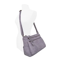 Bueno of California Antique Pebble Washed Medium Crossbody Bag