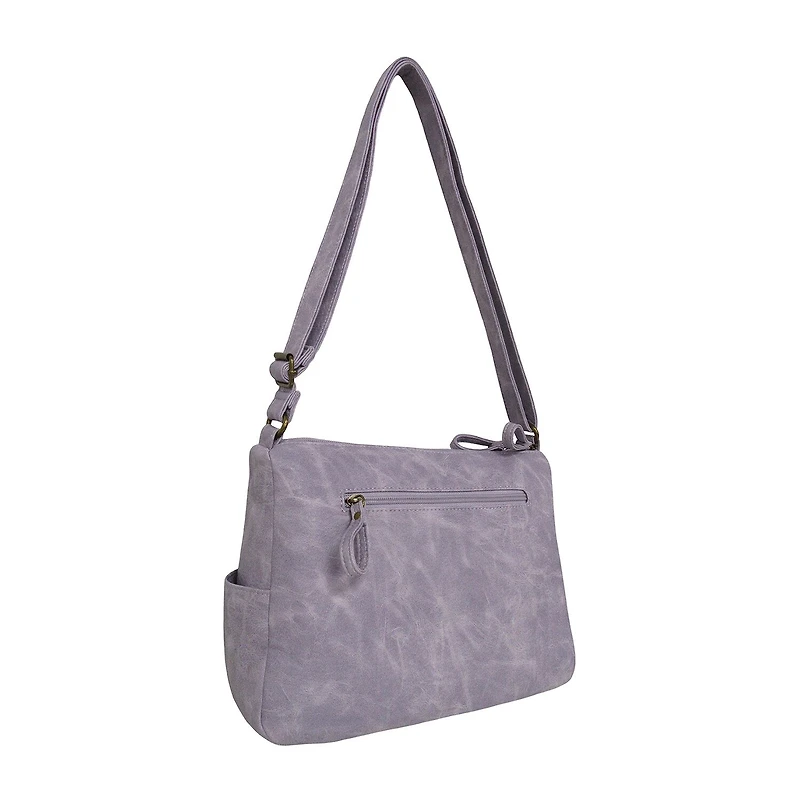 Bueno of California Antique Pebble Washed Medium Crossbody Bag