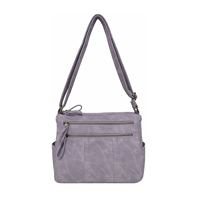Bueno of California Antique Pebble Washed Medium Crossbody Bag
