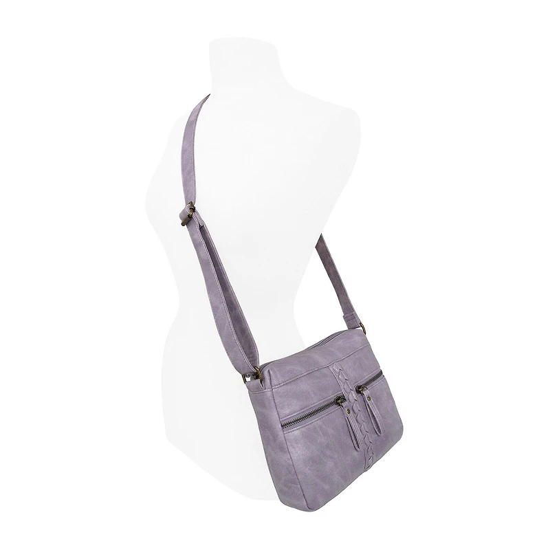 Bueno of California Antique Pebble Washed Mni Crossbody Bag