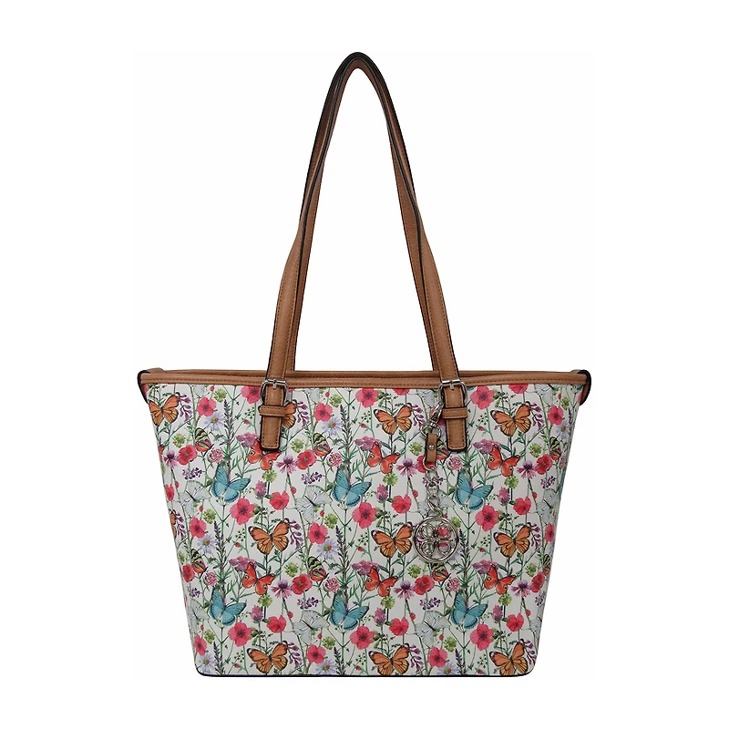 Bueno of California Print Pvc Tote Bag