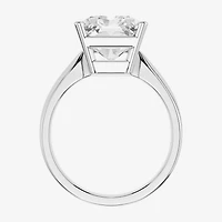 (F / Vs2) Womens 8 Ct.T.W. Lab Grown White Diamond 14K Gold Rectangular Solitaire Engagement Ring
