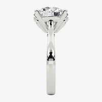 Grown Gorgeous (F / Vs2) Womens 5 5/8 Ct. T.W. Lab White Diamond Platinum Round Solitaire Engagement Ring