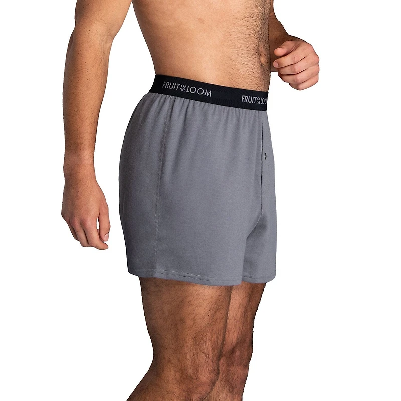 Fruit of the Loom Breathable Mens 3 Pack Boxers Pi3bp540