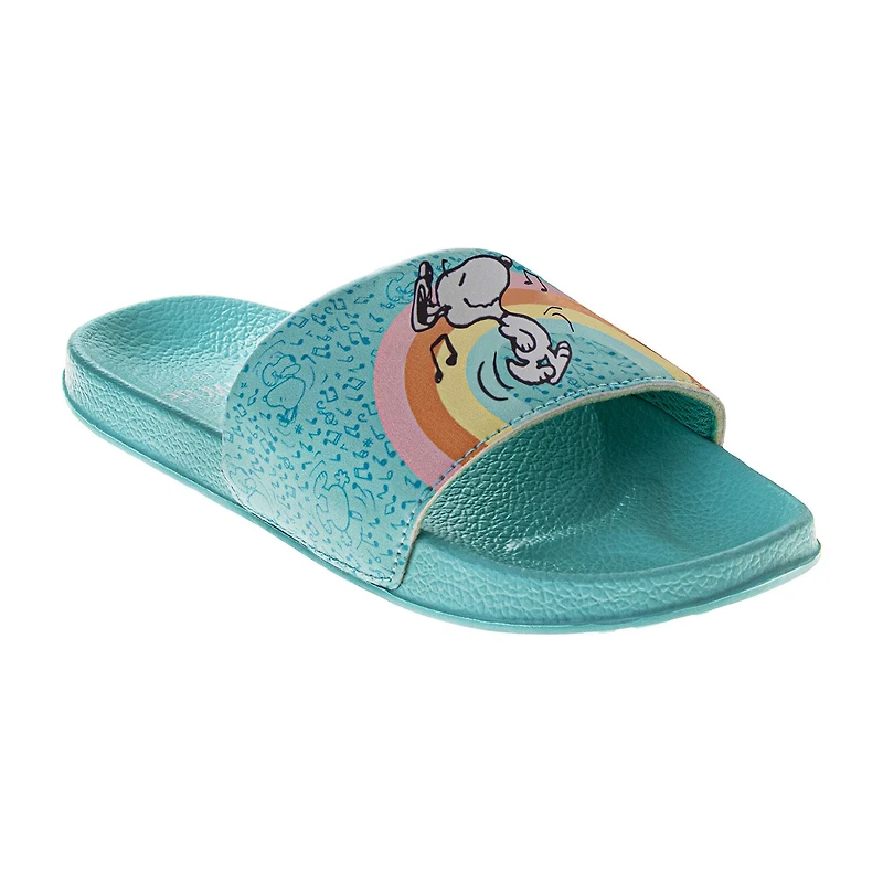 Little Kid Girls Snoopy Slide Sandals