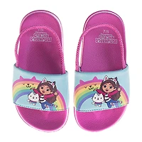 Josmo Toddler Girls Gabby'S Dollhouse Slide Sandals